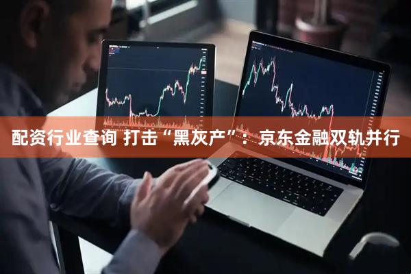 配资行业查询 打击“黑灰产”：京东金融双轨并行